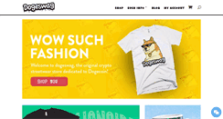 Desktop Screenshot of dogeswag.com